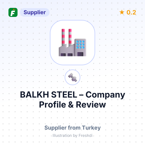 BALKH STEEL – summary card, no photo uploaded yet