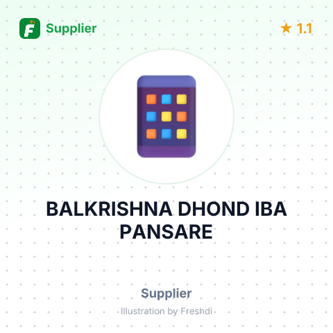 BALKRISHNA DHOND IBA PANSARE – summary card, no photo uploaded yet