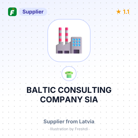 BALTIC CONSULTING COMPANY SIA – summary card, no photo uploaded yet