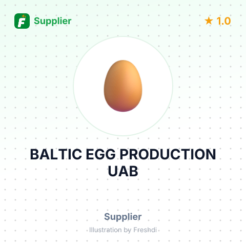 BALTIC EGG PRODUCTION UAB – summary card, no photo uploaded yet