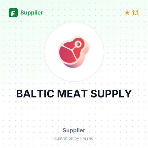 BALTIC MEAT SUPPLY – summary card, no photo uploaded yet