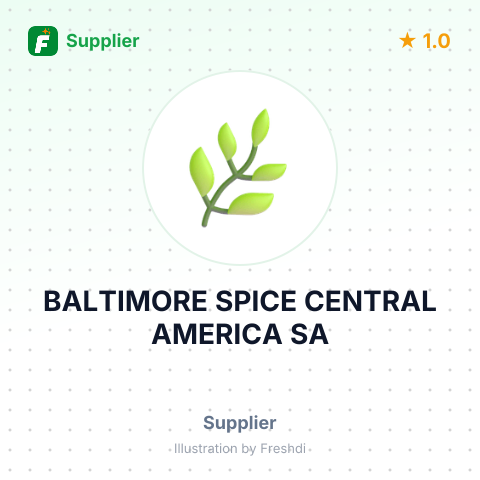 BALTIMORE SPICE CENTRAL AMERICA SA – summary card, no photo uploaded yet