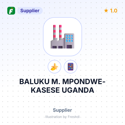 BALUKU M. MPONDWE- KASESE UGANDA – summary card, no photo uploaded yet