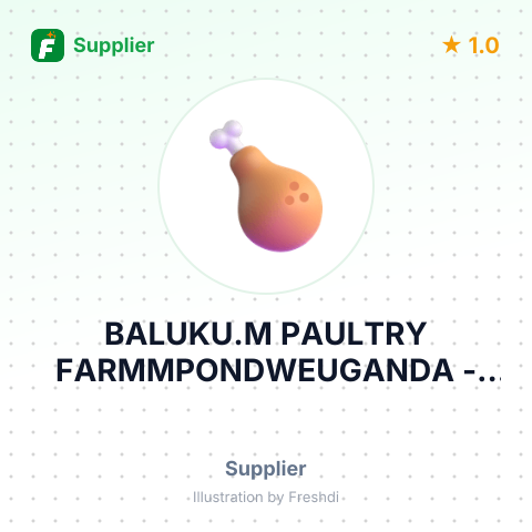 BALUKU.M PAULTRY FARMMPONDWEUGANDA – summary card, no photo uploaded yet