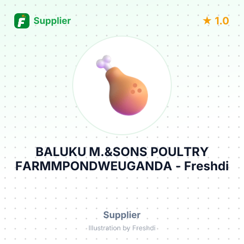 BALUKU M.&SONS POULTRY FARMMPONDWEUGANDA – summary card, no photo uploaded yet