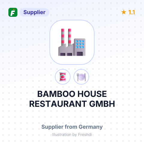 BAMBOO HOUSE RESTAURANT GMBH – summary card, no photo uploaded yet