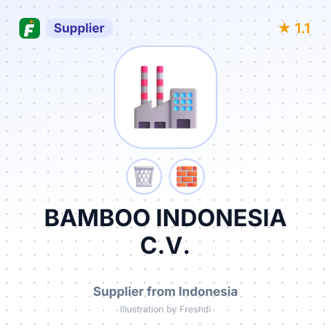 BAMBOO INDONESIA C.V. – summary card, no photo uploaded yet