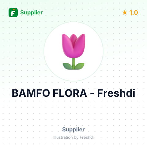BAMFO FLORA – summary card, no photo uploaded yet