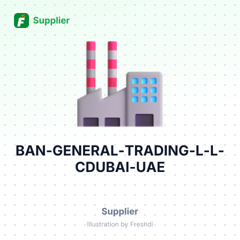 BAN GENERAL TRADING L.L.CDUBAI UAE – summary card, no photo uploaded yet