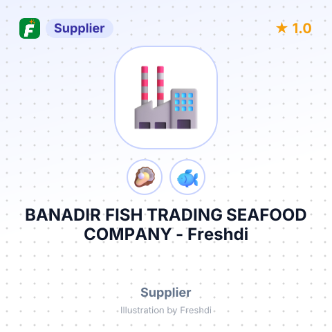 BANADIR FISH TRADING SEAFOOD COMPANY – summary card, no photo uploaded yet