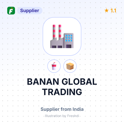 BANAN GLOBAL TRADING – summary card, no photo uploaded yet