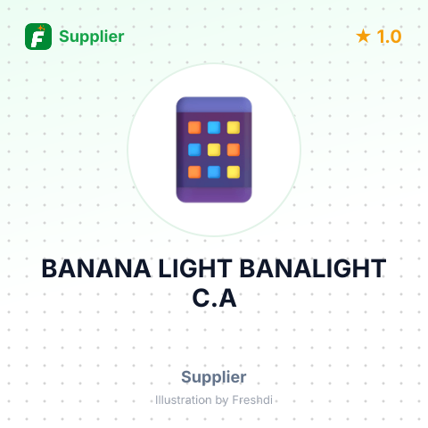 BANANA LIGHT BANALIGHT C.A – summary card, no photo uploaded yet