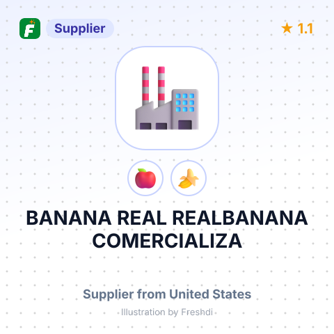 BANANA REAL REALBANANA COMERCIALIZA – summary card, no photo uploaded yet