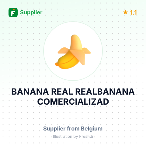 BANANA REAL REALBANANA COMERCIALIZAD – summary card, no photo uploaded yet