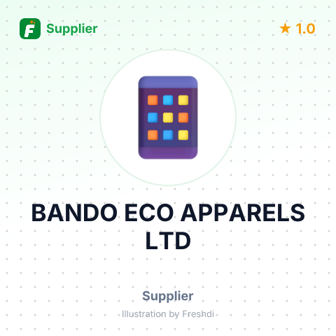 BANDO ECO APPARELS LTD – summary card, no photo uploaded yet