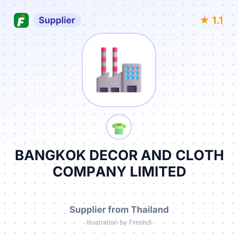 BANGKOK DECOR AND CLOTH COMPANY LIMITED – summary card, no photo uploaded yet
