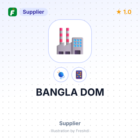 BANGLA DOM – summary card, no photo uploaded yet