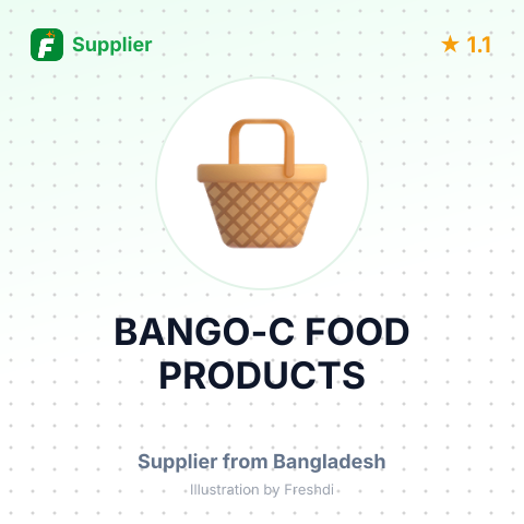 BANGO-C FOOD PRODUCTS – summary card, no photo uploaded yet