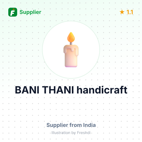 BANI THANI handicraft – summary card, no photo uploaded yet