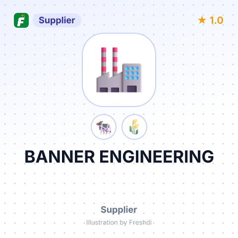 BANNER ENGINEERING – summary card, no photo uploaded yet