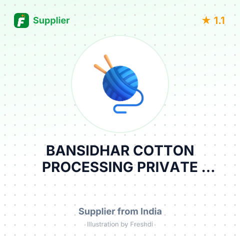 BANSIDHAR COTTON PROCESSING PRIVATE LIMITED – summary card, no photo uploaded yet