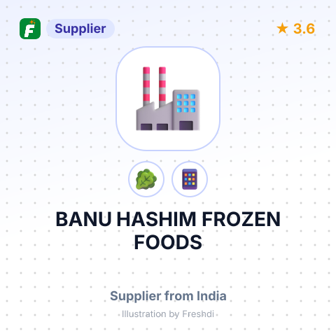 BANU HASHIM FROZEN FOODS – summary card, no photo uploaded yet