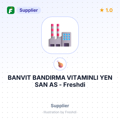 BANVIT BANDIRMA VITAMINLI YEN SAN AS – summary card, no photo uploaded yet