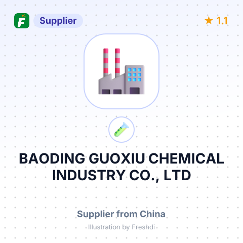 BAODING GUOXIU CHEMICAL INDUSTRY CO., LTD – summary card, no photo uploaded yet