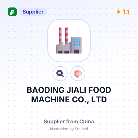 BAODING JIALI FOOD MACHINE CO., LTD – summary card, no photo uploaded yet