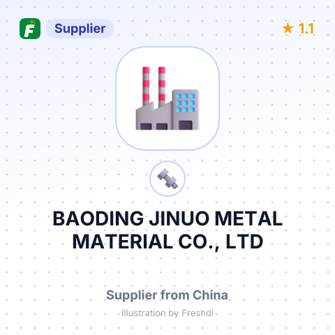 BAODING JINUO METAL MATERIAL CO., LTD – summary card, no photo uploaded yet