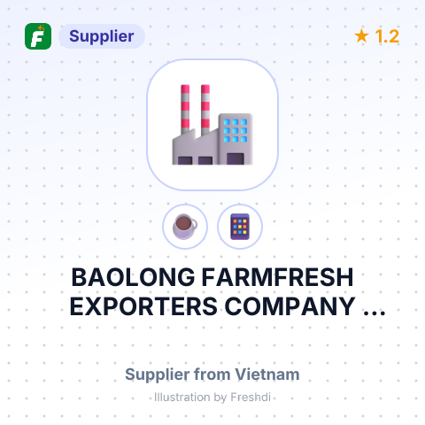 BAOLONG FARMFRESH EXPORTERS COMPANY LIMITED – summary card, no photo uploaded yet
