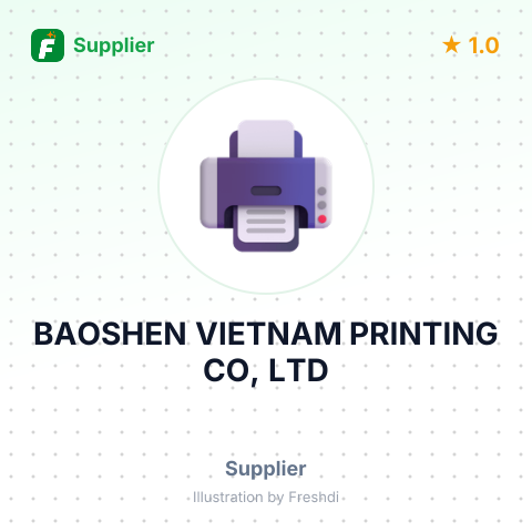 BAOSHEN VIETNAM PRINTING CO, LTD – summary card, no photo uploaded yet