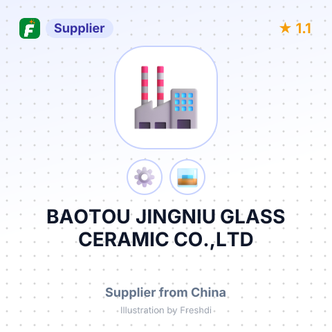BAOTOU JINGNIU GLASS CERAMIC CO.,LTD – summary card, no photo uploaded yet