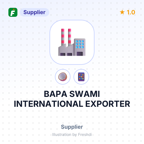 BAPA SWAMI INTERNATIONAL EXPORTER – summary card, no photo uploaded yet