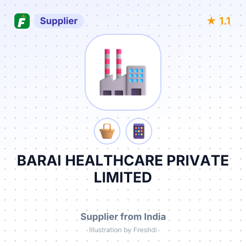 BARAI HEALTHCARE PRIVATE LIMITED – summary card, no photo uploaded yet
