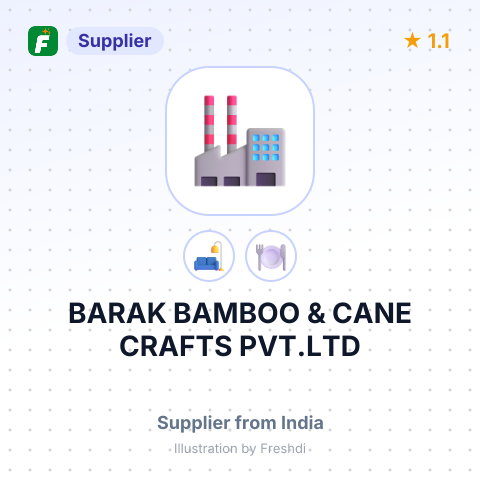 BARAK BAMBOO & CANE CRAFTS PVT.LTD – summary card, no photo uploaded yet