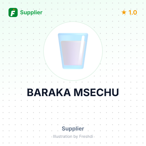 BARAKA MSECHU – summary card, no photo uploaded yet