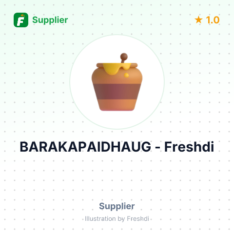 BARAKAPAIDHAUG – summary card, no photo uploaded yet