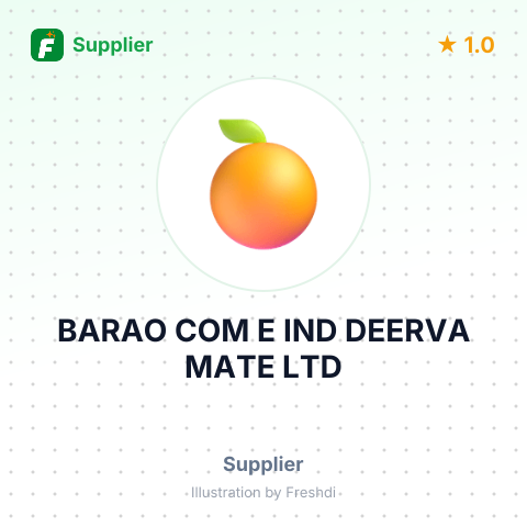 BARAO COM E IND DEERVA MATE LTD – summary card, no photo uploaded yet