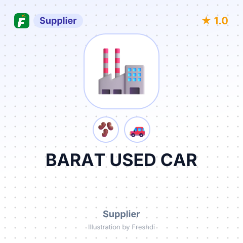 BARAT USED CAR – summary card, no photo uploaded yet