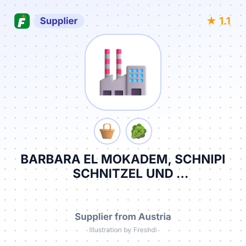 BARBARA EL MOKADEM, SCHNIPI SCHNITZEL UND PIZZAZUSTELLSERVICE – summary card, no photo uploaded yet