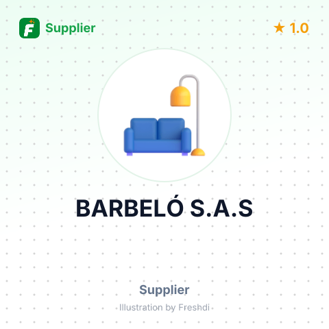 BARBELÓ S.A.S – summary card, no photo uploaded yet