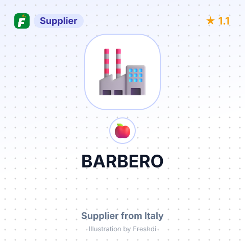 BARBERO – summary card, no photo uploaded yet