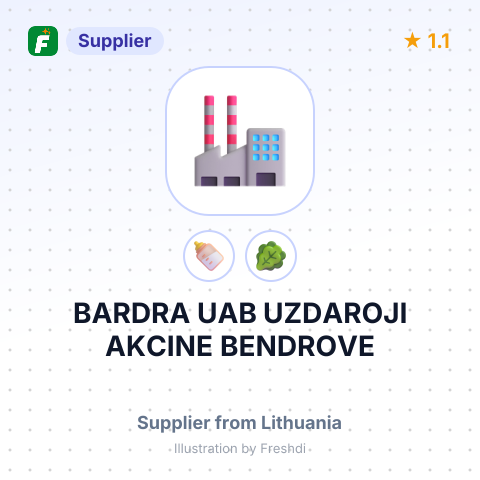 BARDRA UAB UZDAROJI AKCINE BENDROVE – summary card, no photo uploaded yet