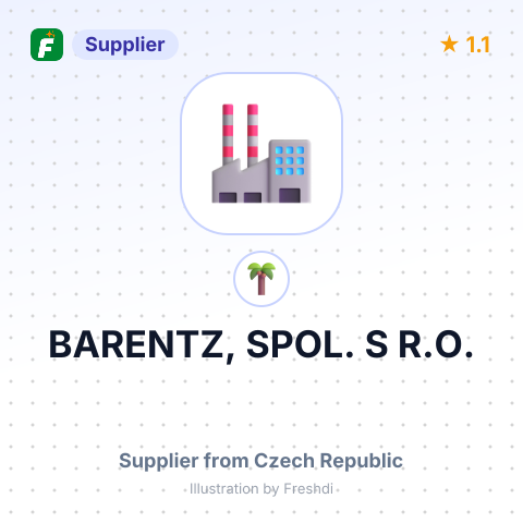 BARENTZ, SPOL. S R.O. – summary card, no photo uploaded yet