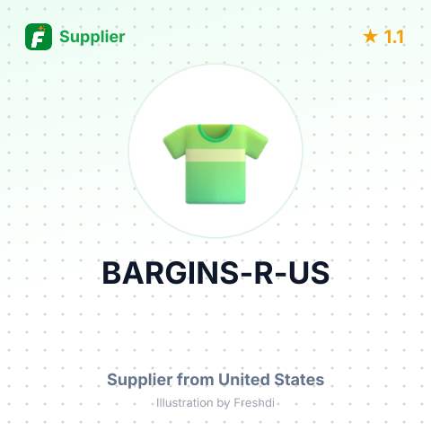 BARGINS-R-US – summary card, no photo uploaded yet