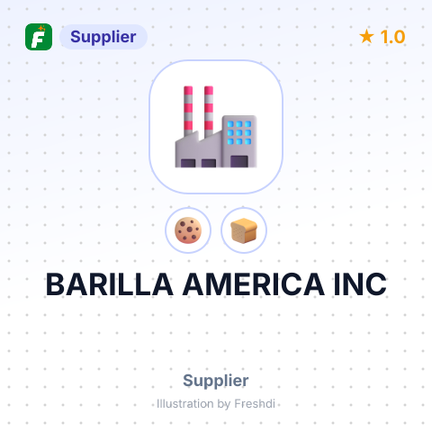 BARILLA AMERICA INC – summary card, no photo uploaded yet