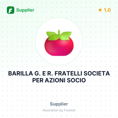 BARILLA G. E R. FRATELLI SOCIETA PER AZIONI SOCIO – summary card, no photo uploaded yet