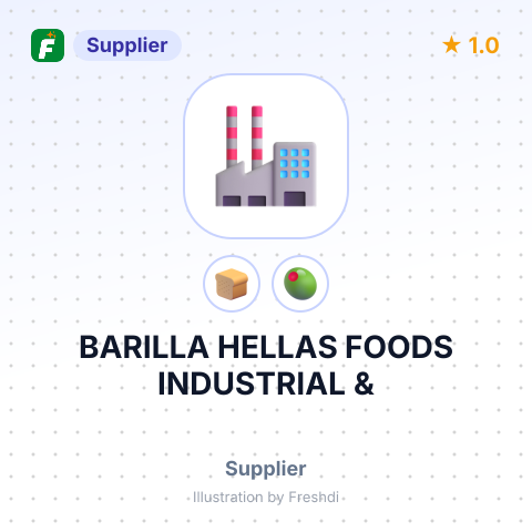 BARILLA HELLAS FOODS INDUSTRIAL & – summary card, no photo uploaded yet