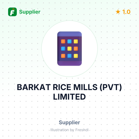 BARKAT RICE MILLS (PVT) LIMITED – summary card, no photo uploaded yet